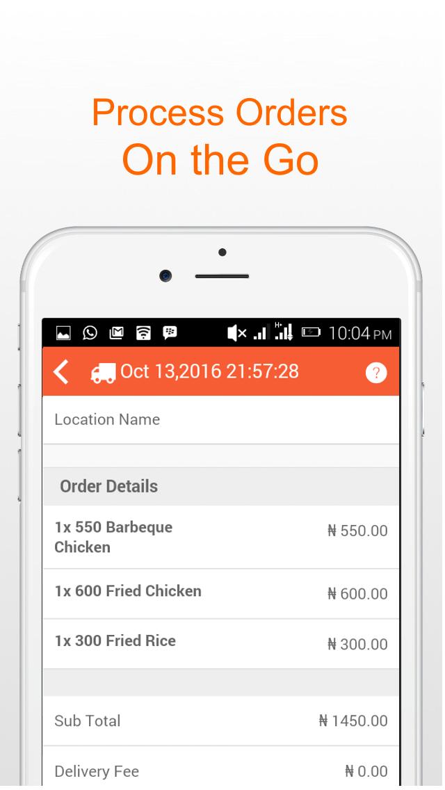 FoodTitan Merchant App