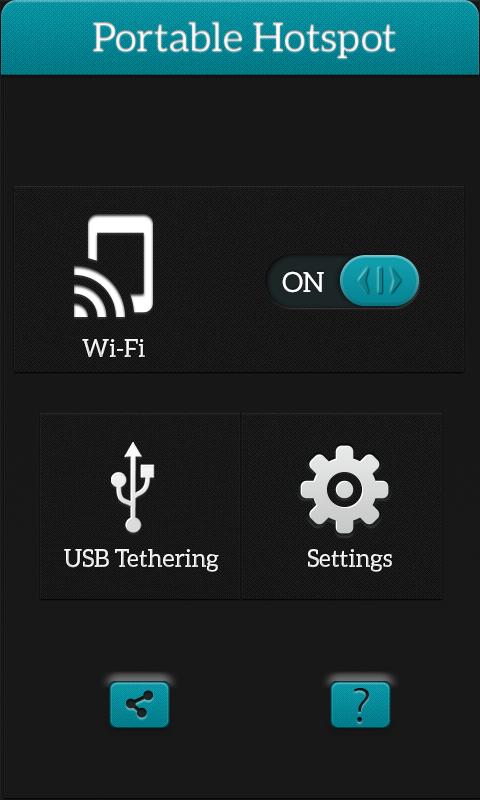 WiFi Hotspot and USB Tethering