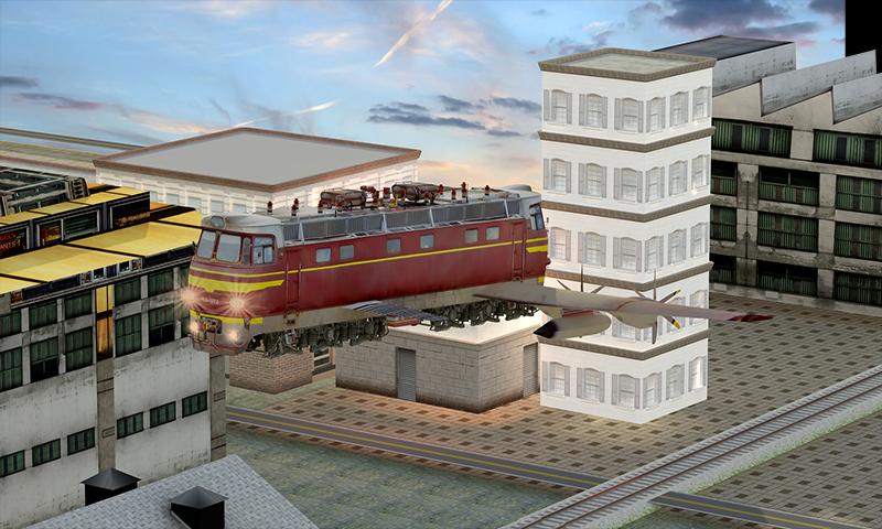 Flying Train Future Race