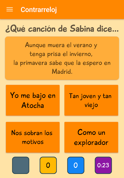 Sabina Quiz