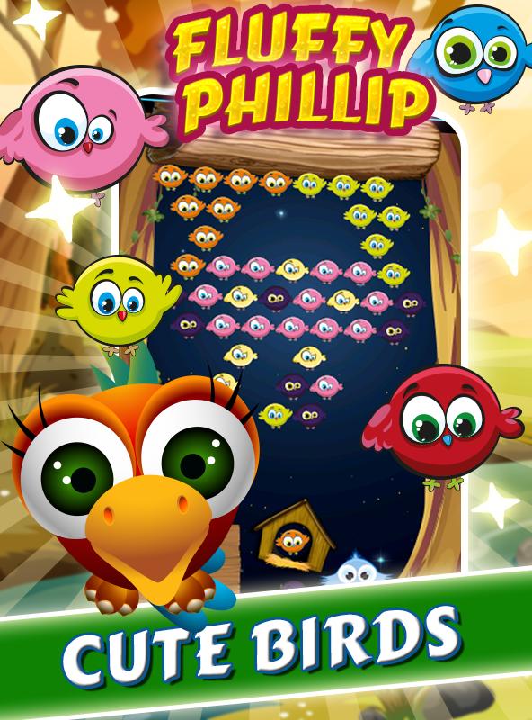 Fluffy Phillip Bubble Shooter