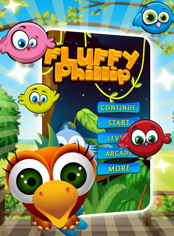 Fluffy Phillip Bubble Shooter