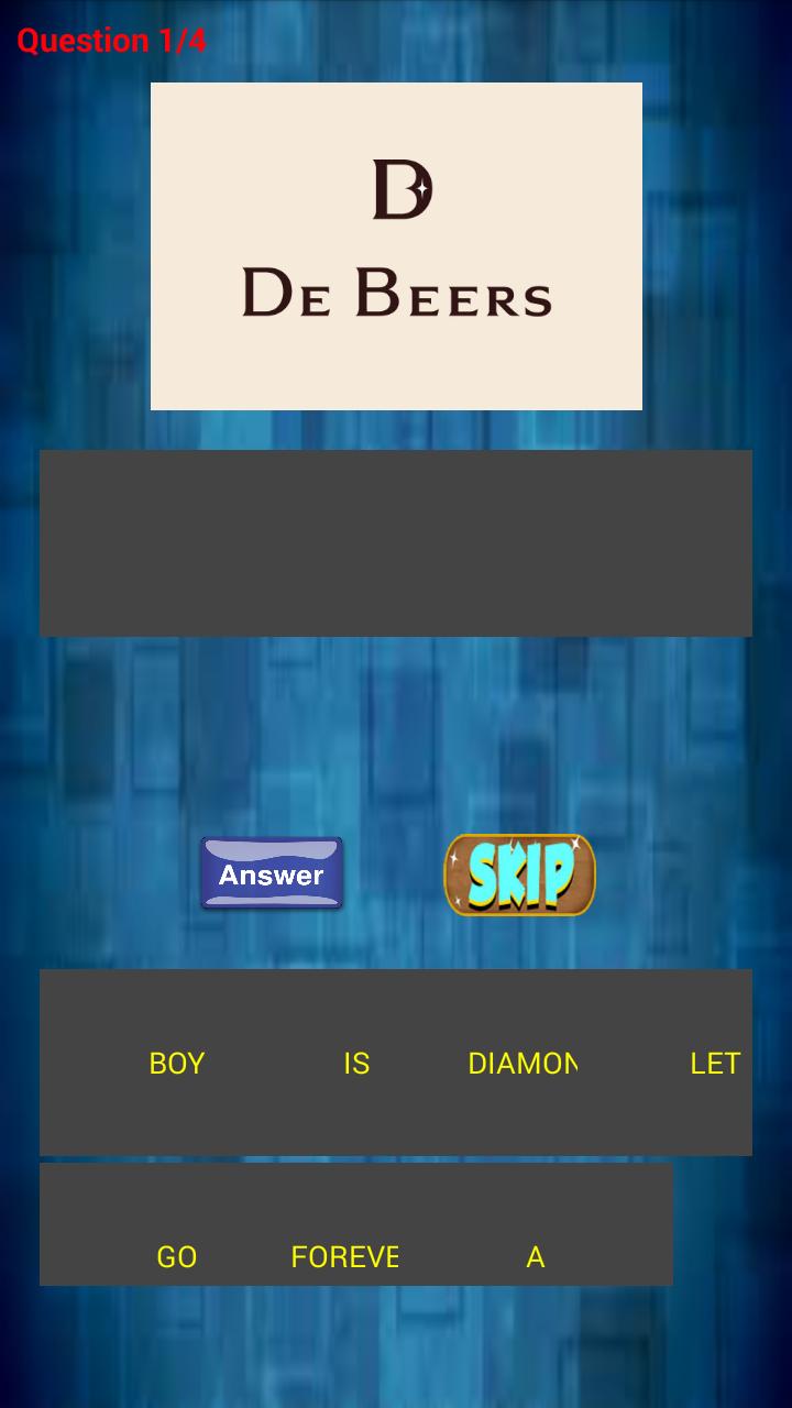 Check your slogan knowledge