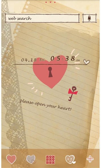 -Open Your Heart- Theme +HOME