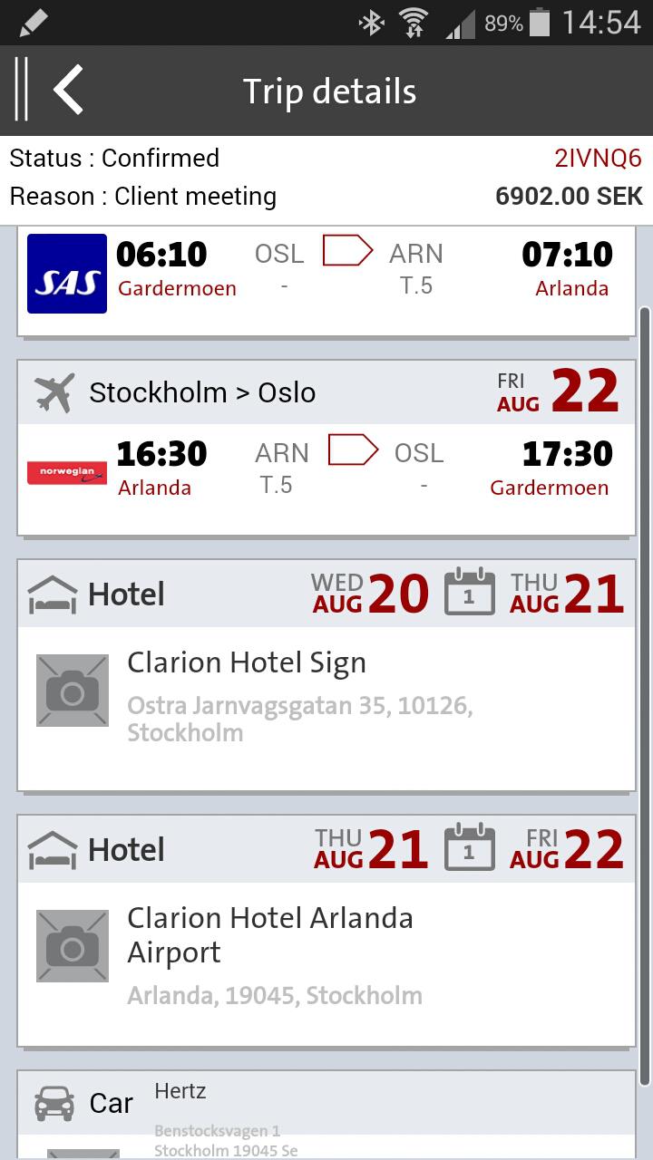 HRG Mobile by Amadeus