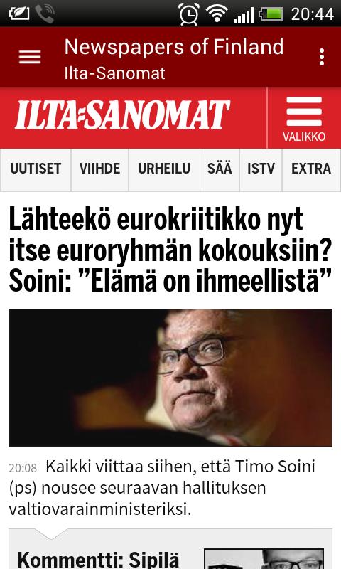 Finland Newspapers