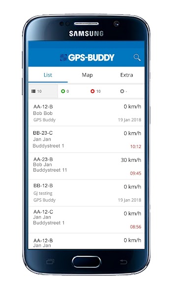 GPS-Buddy Planner App