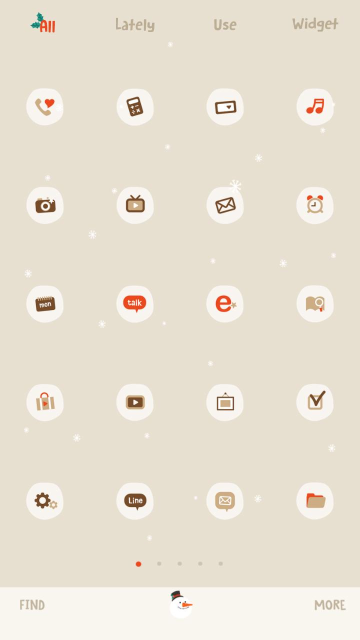 Snowman DodolLauncherTheme