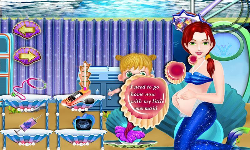 Mermaid Newborn Feeding