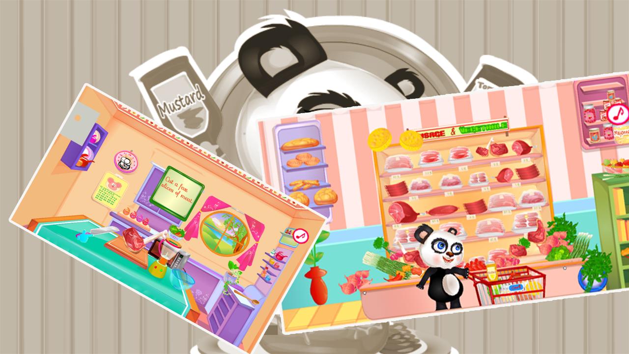 cooking hamburger shop