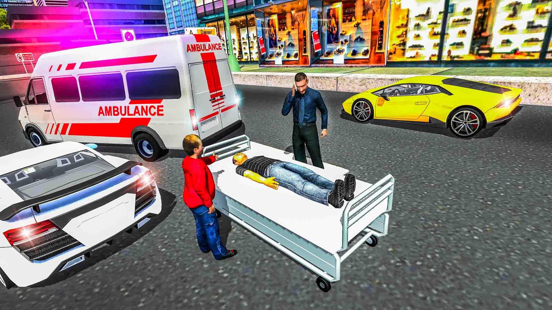 Real City Ambulance Simulator & Rescue