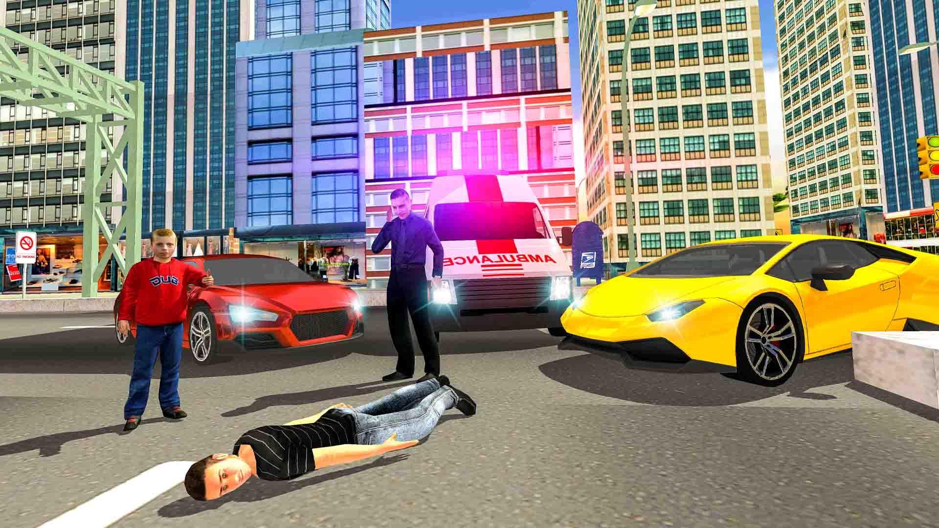 Real City Ambulance Simulator & Rescue