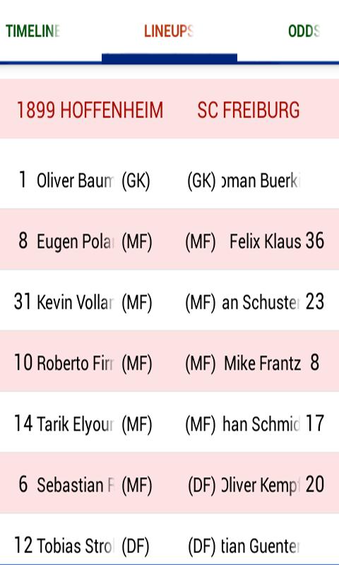 Live Soccer: German League