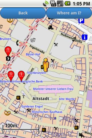 Freiburg Amenities Map (free)