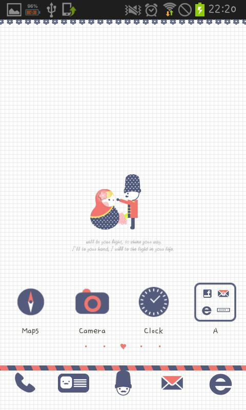 Russian dolls golauncher theme