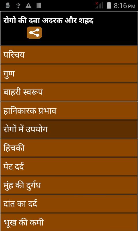 Ginger & Honey Treatment hindi