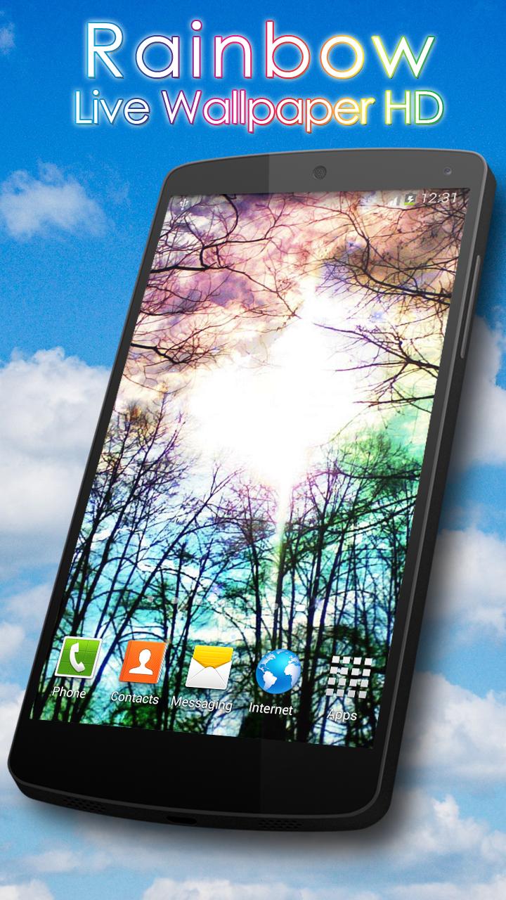 Rainbow Live Wallpaper HD
