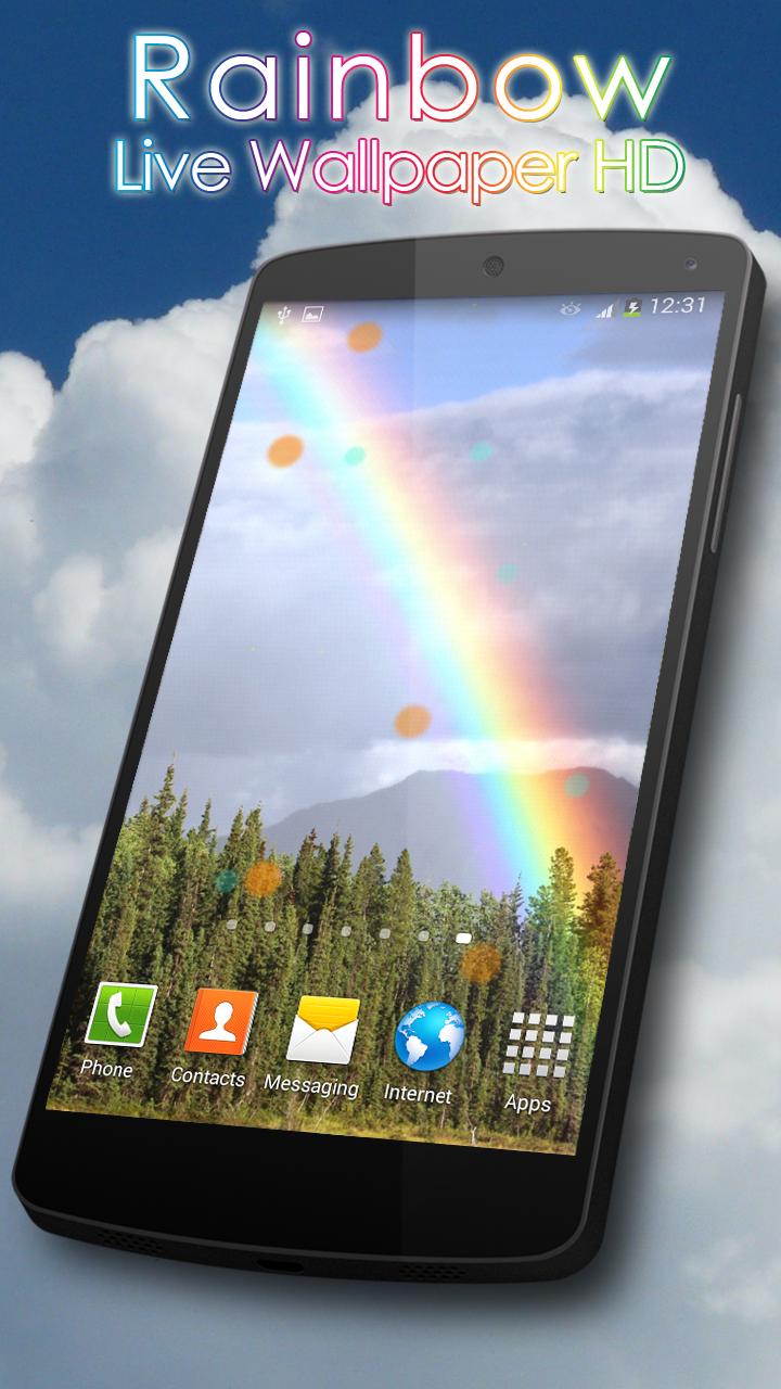 Rainbow Live Wallpaper HD