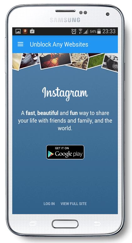 Unblock Any Websites