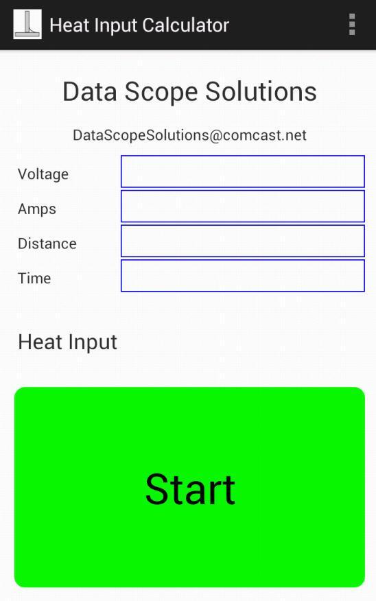 Heat Input Calculator
