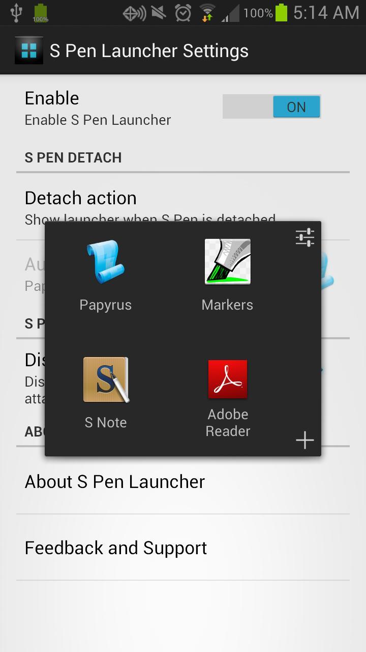 S Pen Launcher
