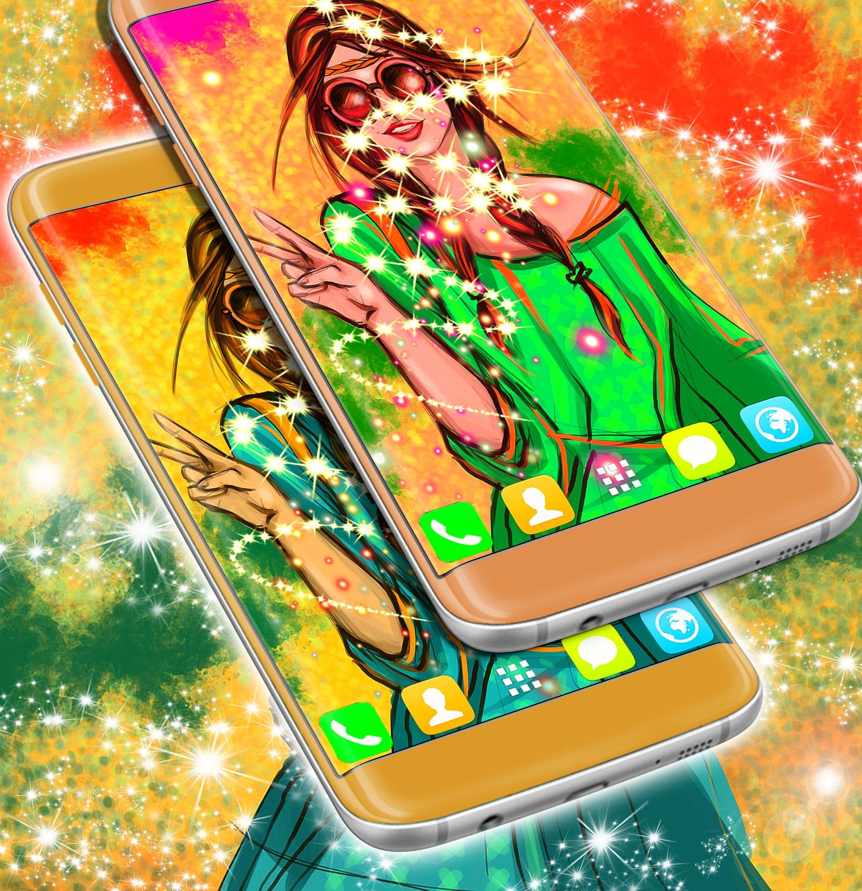 Girls Live Wallpaper