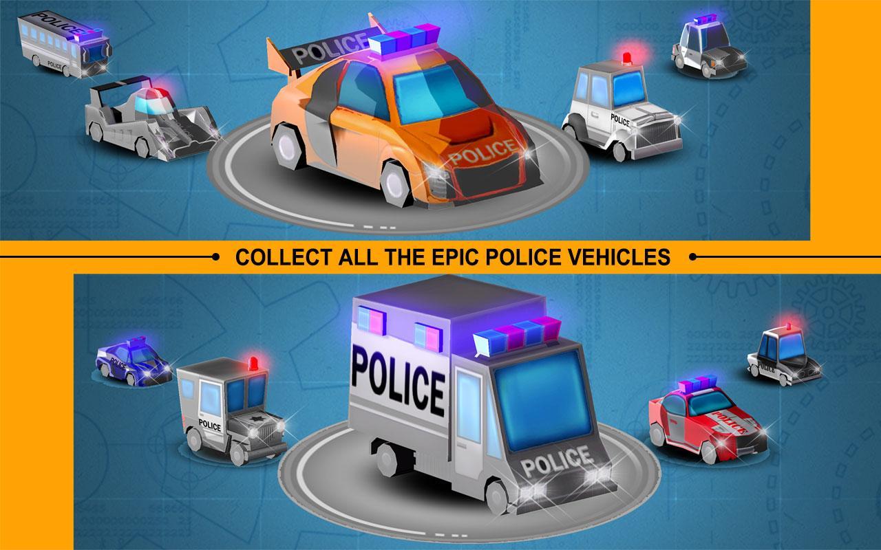 Blocky Cop Pursuit Terrorist