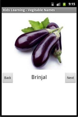 Kids Learning Vegetable Names