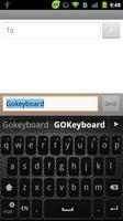 GO Keyboard BlackLeather theme