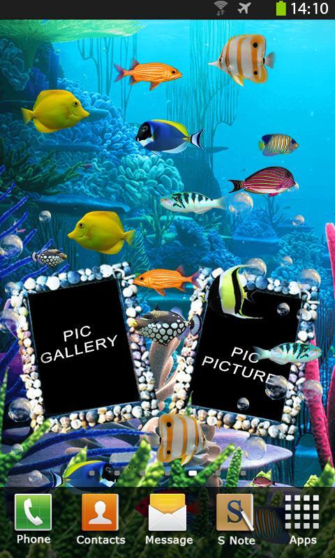 Photos Aquarium Live Wallpaper