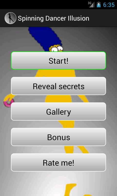 Spinning Dancer Illusion