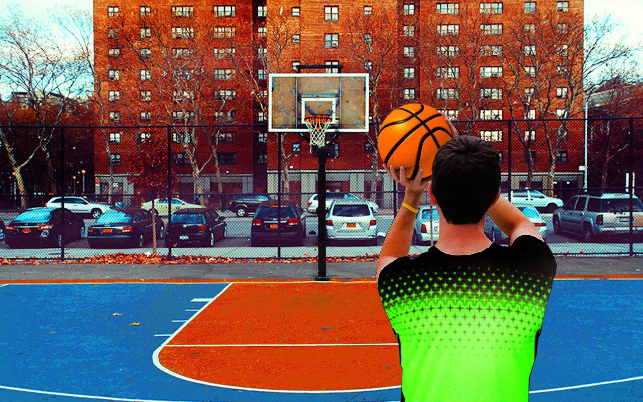 Basketball Flick Shot: Dunk Don