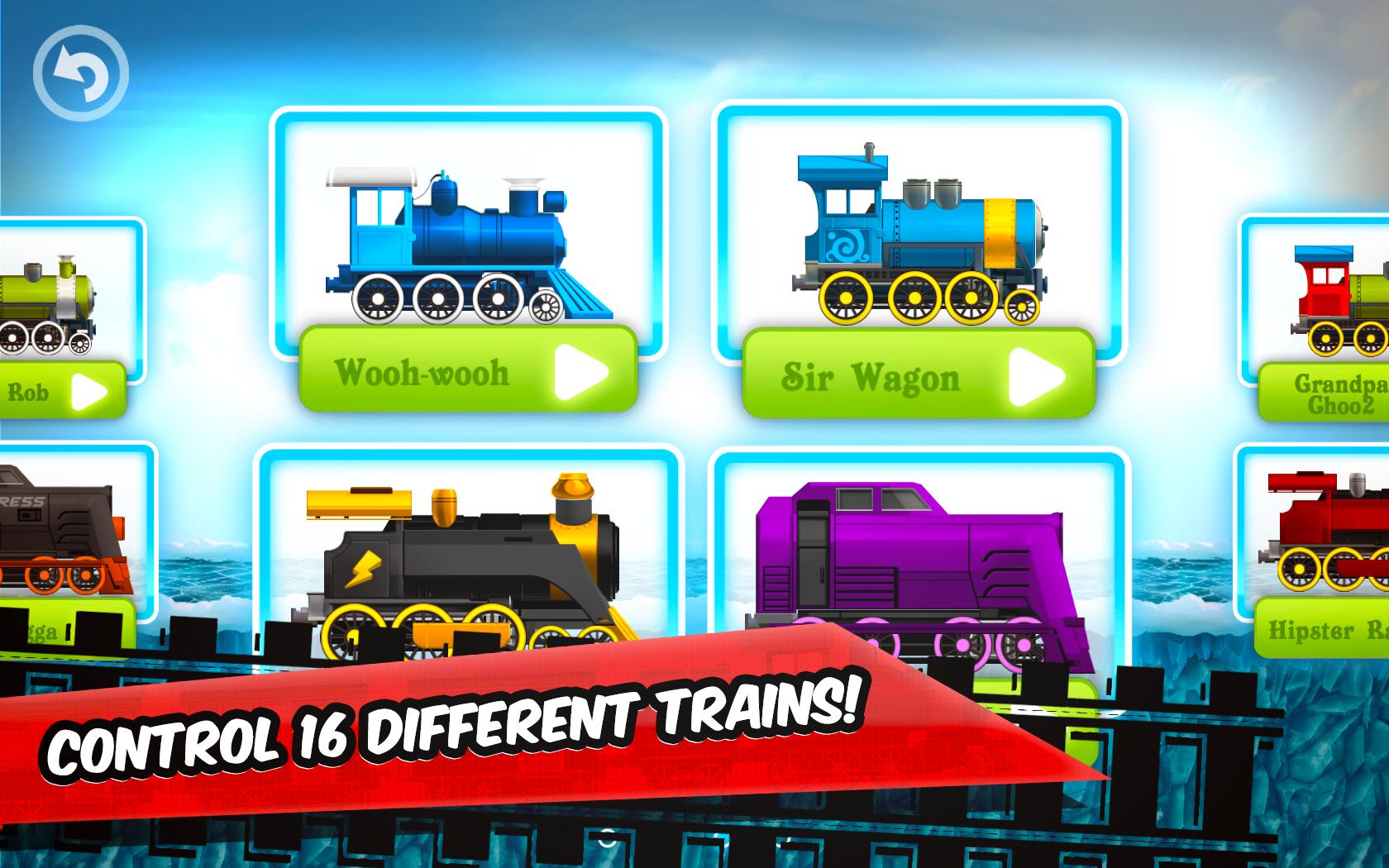 Fun Kids Train Racing Games
