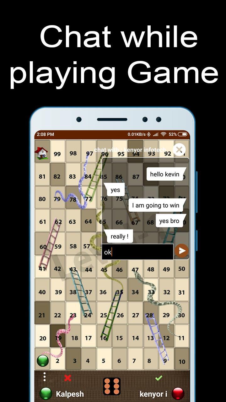 Snake Ladders - Online Multiplayer Saap Sidi Game