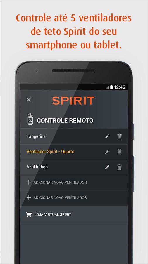 Controle SPIRIT Light