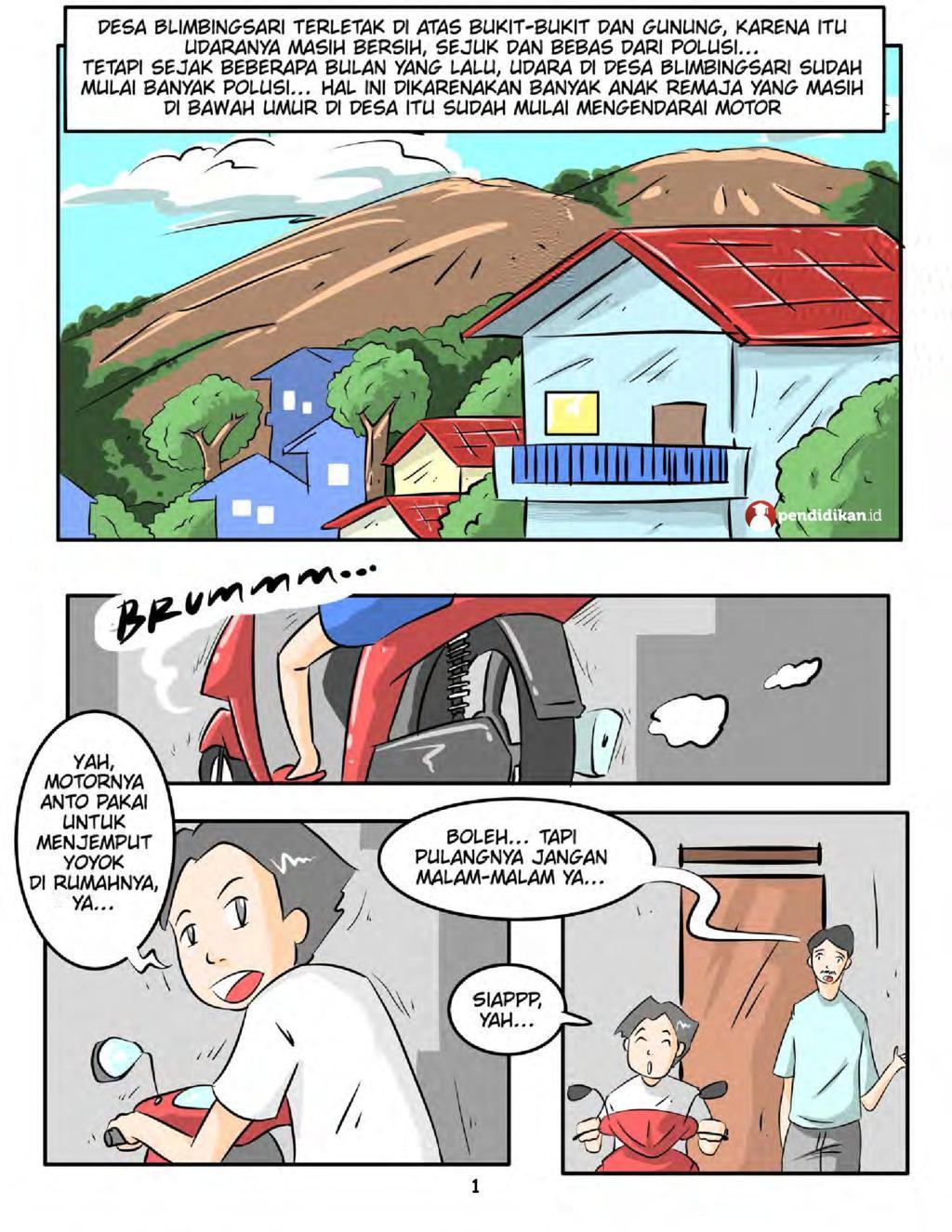 It's Not Time To Ride A Motorcycle, Comic Literacy