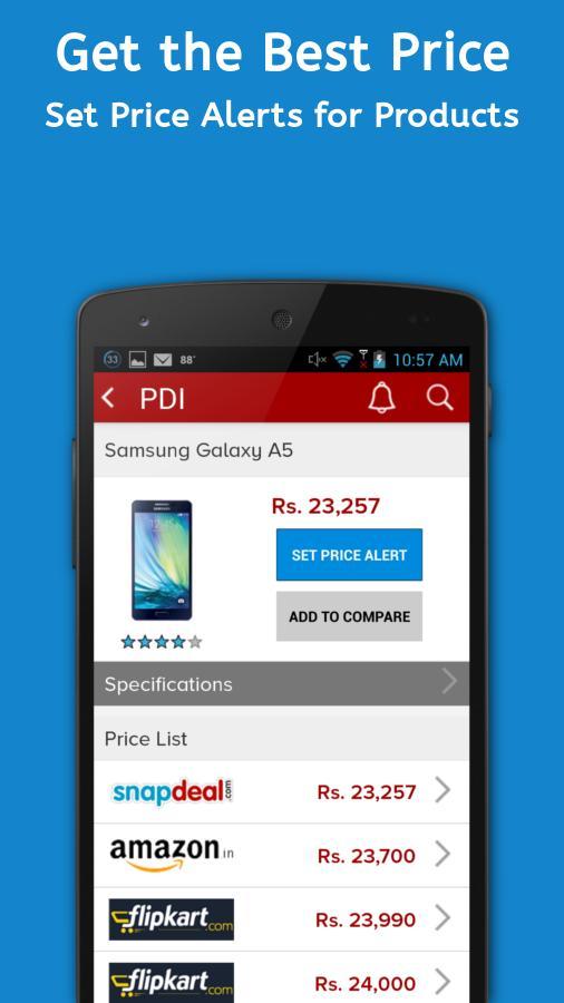 Price Comparison App for India