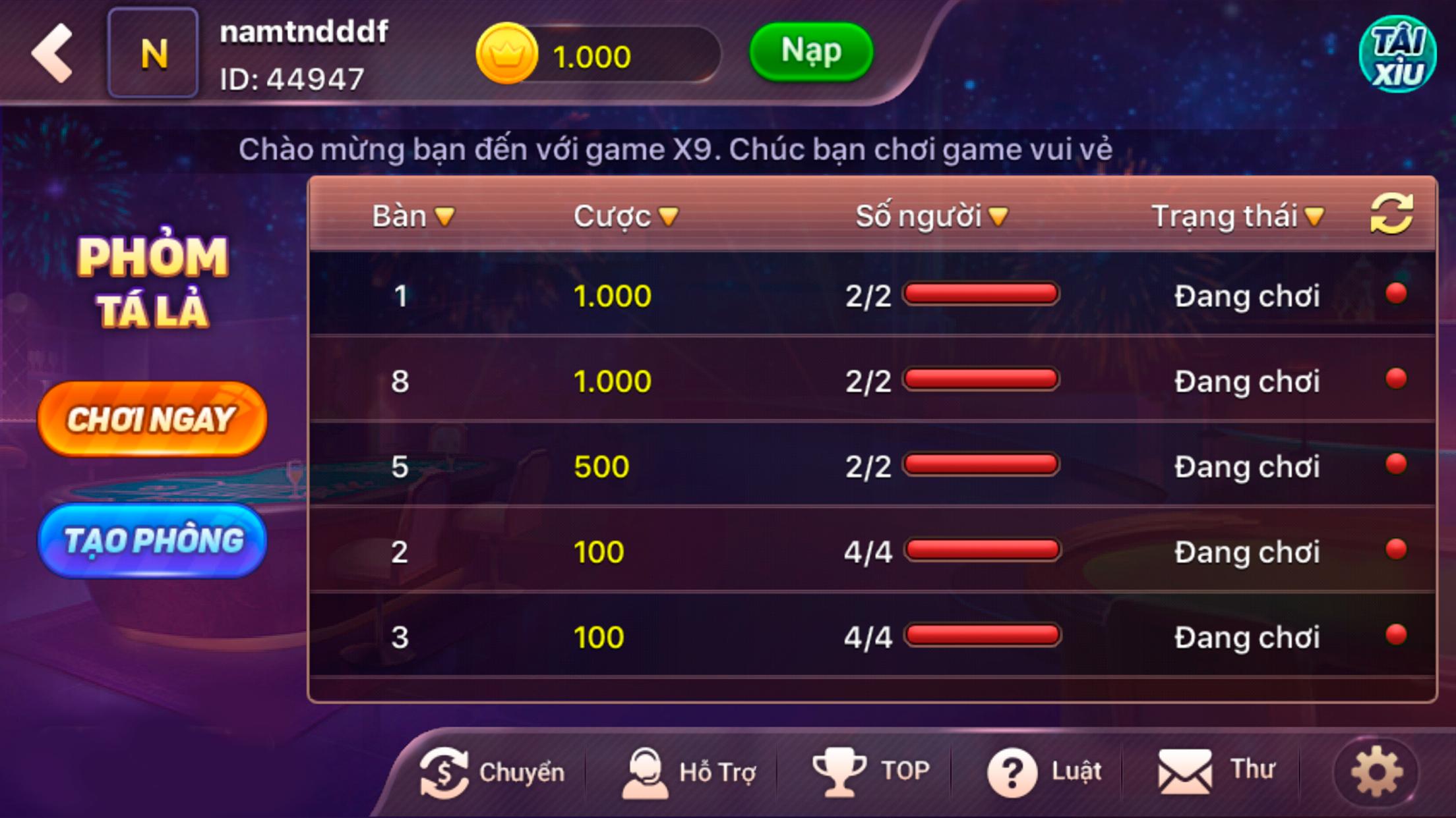 game danh bai online - x68