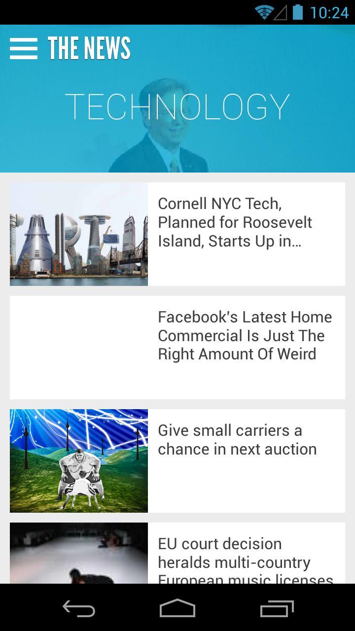 The News: Your News Reader App