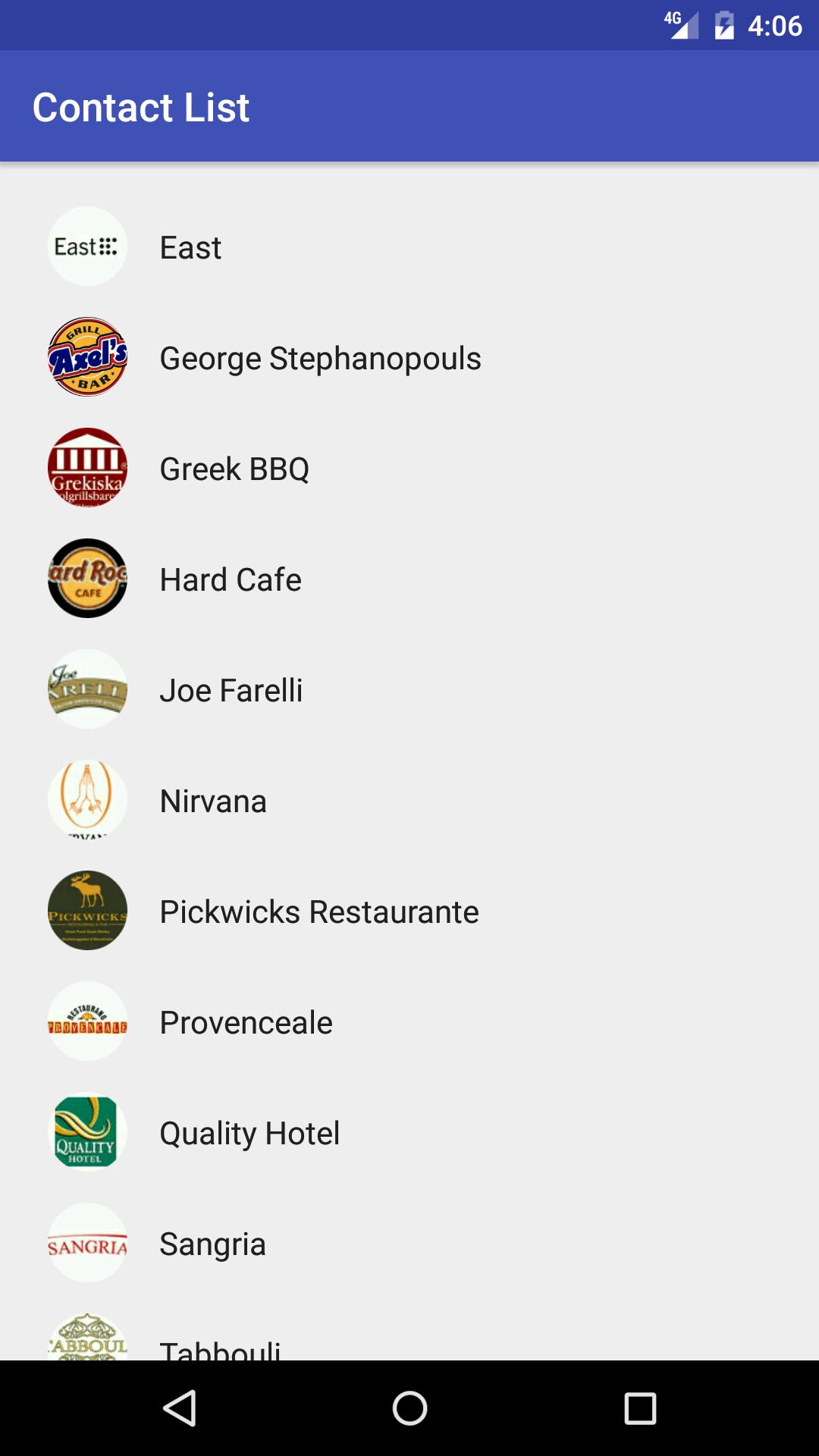 Mobile Contacts Library