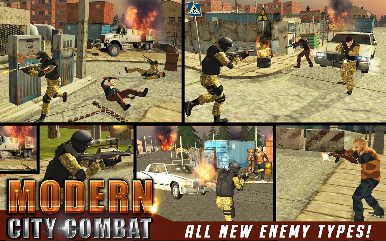 Modern Crime City Combat