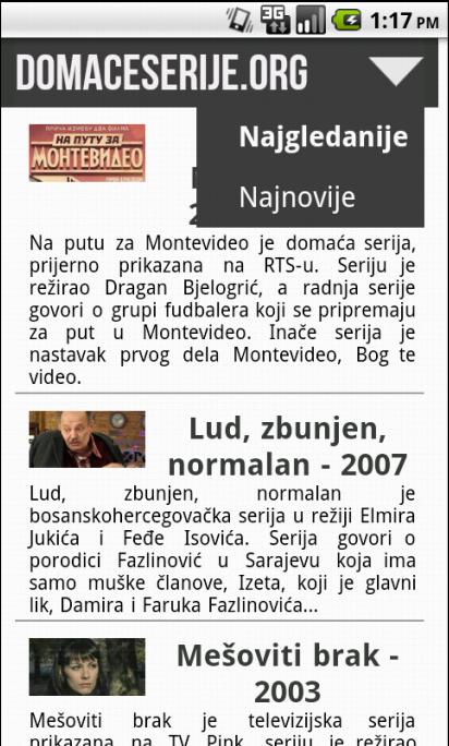 Serbian (Ex YU) series