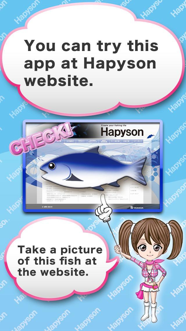 Hapyson fishing measurement