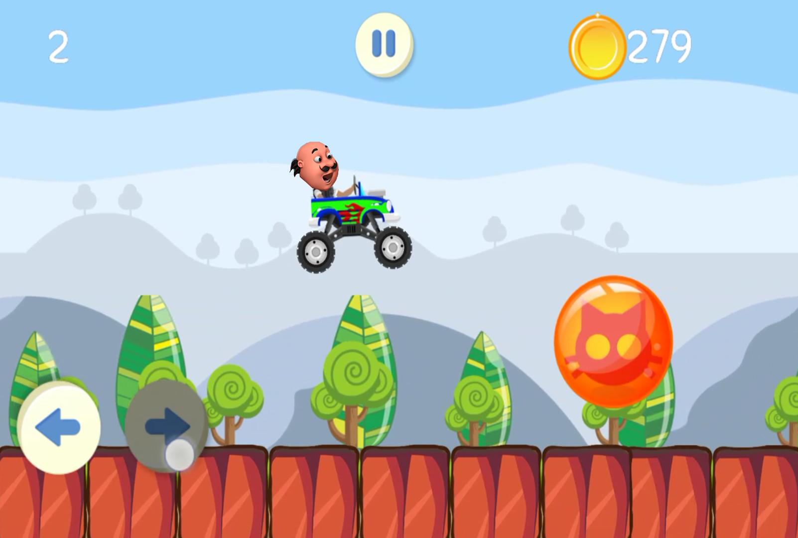 Motu Patlu Moto Running Race