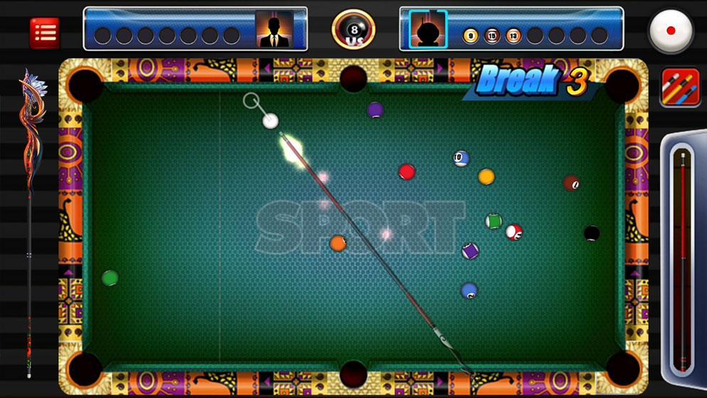 Snooker - 8 ball Billiard