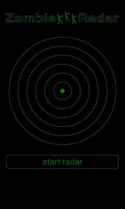 Zombie Radar Simulation