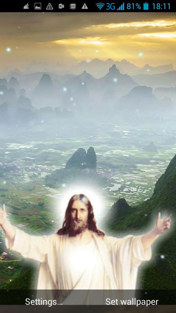Jesus Christ Live Wallpaper