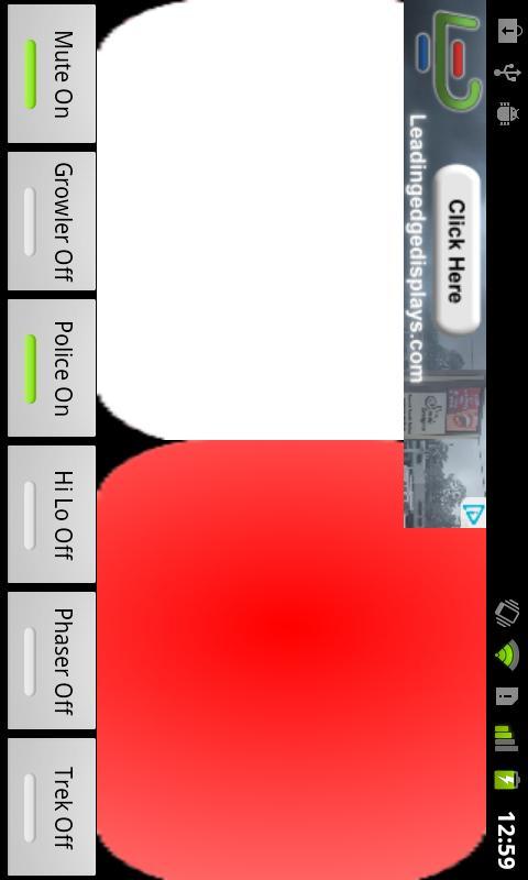 Police Siren and Lights