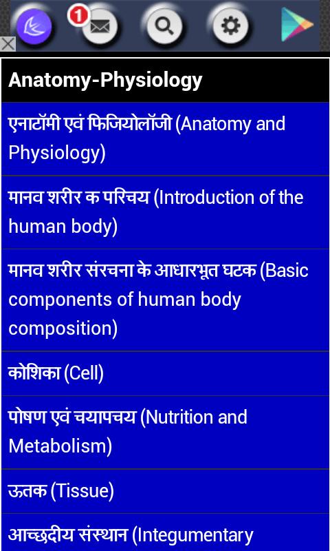 Anatomy Physiology Hindi