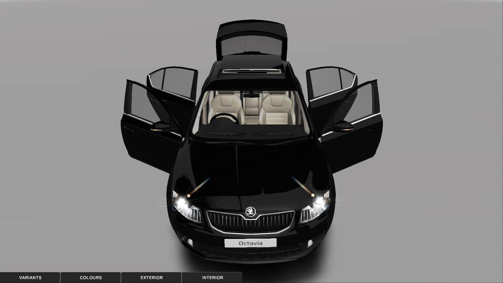 SKODA Octavia 3D Visualizer
